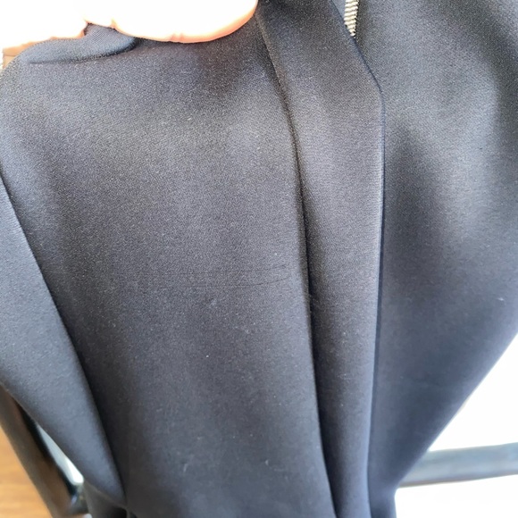 Designer Josh Goot Black Fitted Bodice Flair Skirt Dress - Picture 7 of 7